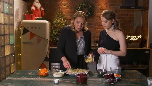 СЕЛЬДЬ ПОД ШУБОЙ. Секрет приготовления от МОЕЙ МАМЫ. Новогодний стол | Уютная Лера. смотреть онлайн