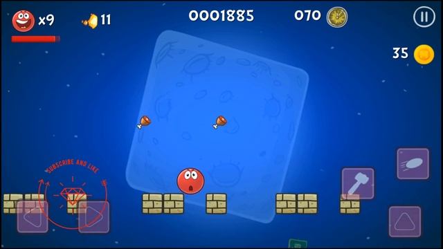 Red Ball Bouncing 4 Hero Gameplay Walkthrough (Android,iOS) - Part 1 смотреть онлайн