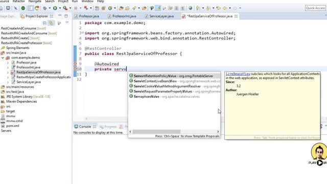 Create & Consume A REST API Using Spring Boot,JPA & MySQL. смотреть онлайн
