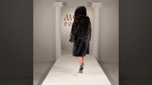 Норковая шуба, модель "Ромашка" (1306) 110см смотреть онлайн