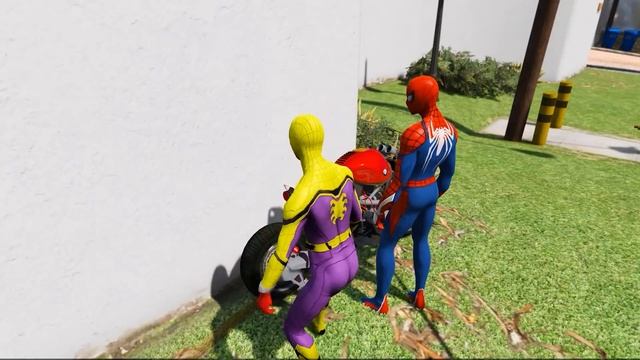 Scary Teacher 3D - Spiderman vs Miss'T Fight for Nick - Game Animation смотреть онлайн