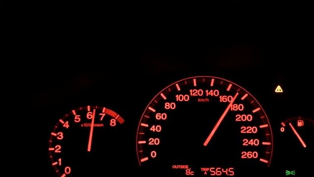 Honda Accord K24 0-220 Acceleration/Разгон