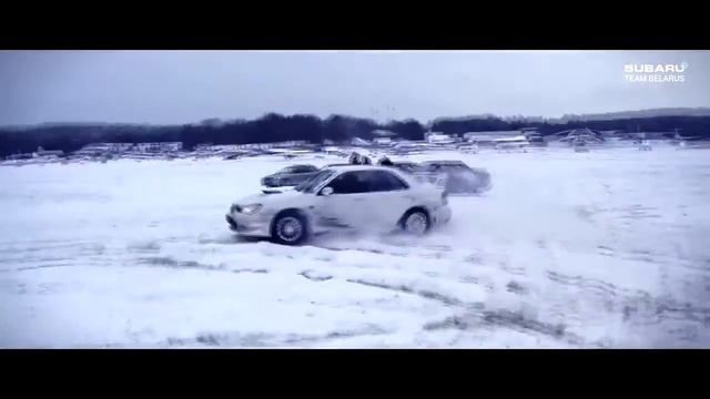 Субаристы выбрались в зимнее поле - Боровая (2016)