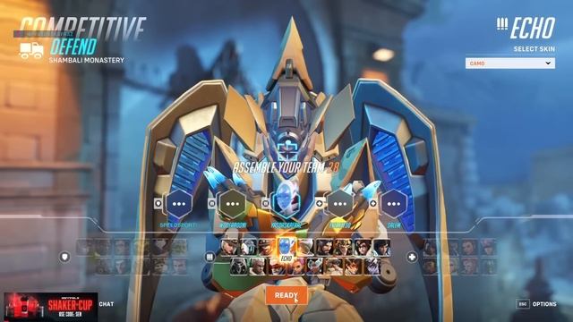 WHAT TOP 500 ECHO LOOKS LIKE - SUREFOUR INSANE ECHO GAMEPLAY OVERWATCH 2 SEASON 2 смотреть онлайн