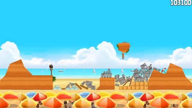 Angry Birds Rio Mac Game - Golden Fruit Walkthrough Melon Level 5-15 смотреть онлайн