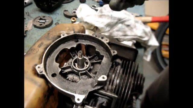 Замена сальника коленвала, кидает масло по корпусу\ РЕМОНТ БЕНЗОКОСЫ\замена катушки зажигания смотреть онлайн