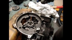 Замена сальника коленвала, кидает масло по корпусу\ РЕМОНТ БЕНЗОКОСЫ\замена катушки зажигания