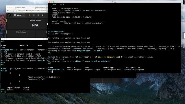 a9s Service Framework MongoDB Demo смотреть онлайн