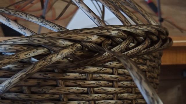 Мастер класс. Косичка для кашпо из полиротанга. DIY Rattan planter. смотреть онлайн