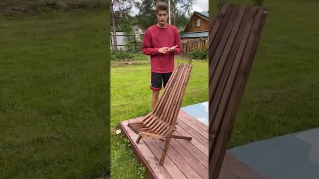 Кресло Кентукки - удобное складывание, компактное #diy #handmade #шезлонг #дача #деревенщина #diy смотреть онлайн