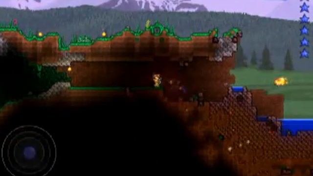 Terraria #11:У МЕНЯ УПАЛ МЕТЕОРИТ!!! смотреть онлайн