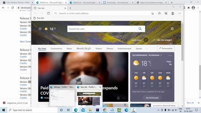 How to launch Microsoft Edge browser in Selenium WebDriver python смотреть онлайн