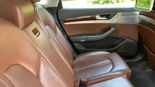 Audi A8L 3.0 2012 Black Rear Entertainment - SNE8530S смотреть онлайн