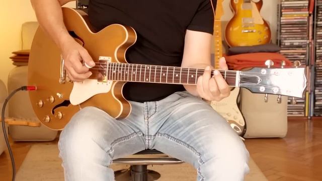 2013 Gibson ES-335 Dot Plain Gold, Part1 смотреть онлайн