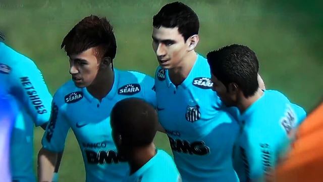 Demo Pro Evolution Soccer 2013 Gameplay (Santos x Internacional) PS3 / XBOX 360 / PC Português - Br смотреть онлайн