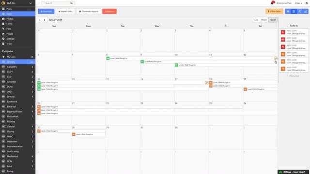 Fieldwire - Scheduling смотреть онлайн