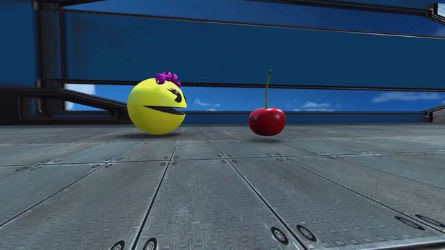 ROBOT PACMAN & MS-PACMAN VS MONSTERS PACMAN & CARTOON CAT !!