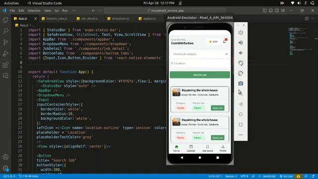 Flutter vs React Native: Building a Household Service App UI with Both Frameworks смотреть онлайн