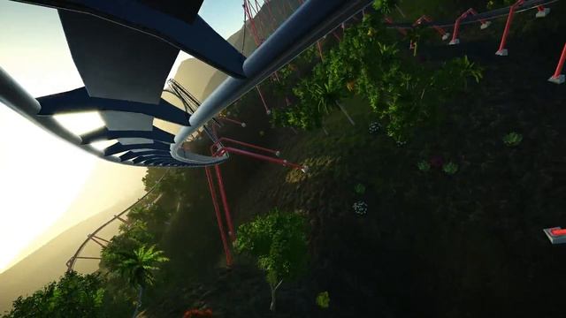 Planet Coaster (Death Mountain Roller Coaster) 1440p смотреть онлайн