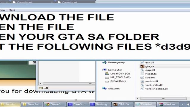 GTA San Andreas windowed mode download смотреть онлайн
