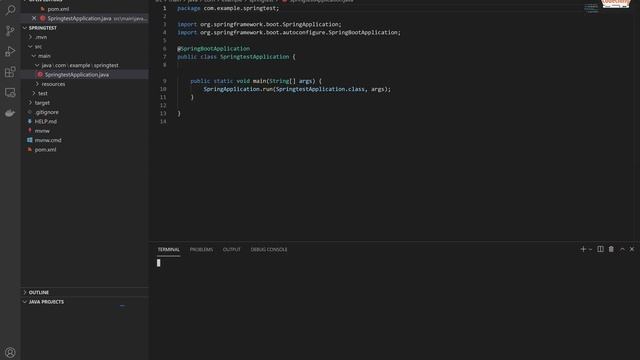 How to develop a Spring Boot Java application in VS Code step by step tutorial смотреть онлайн