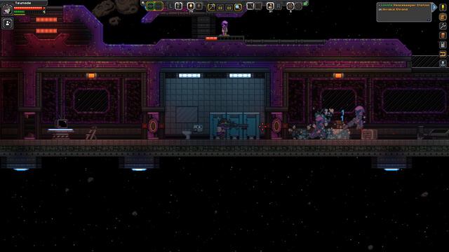 Прохождение Starbound / Старбаунд #5 Сектантский корабль !