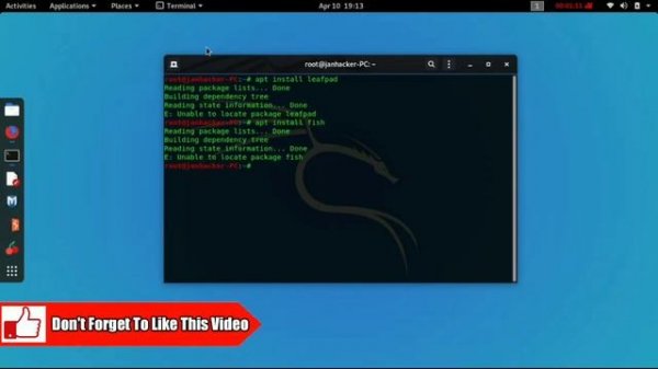 How to fix unable to locate package error in kali linux | 2020|