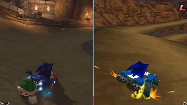 Mario Kart Ds Deluxe - Switch Vs. Ds Custom Track Comparison смотреть онлайн