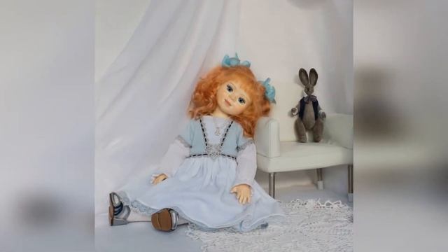 Алиса. Интерьерная кукла. смотреть онлайн