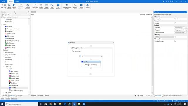 Send SMS from UiPath | sendSMS.ro | Text Messaging | SMS | RPA SMS | UiPath SMS | details activity смотреть онлайн