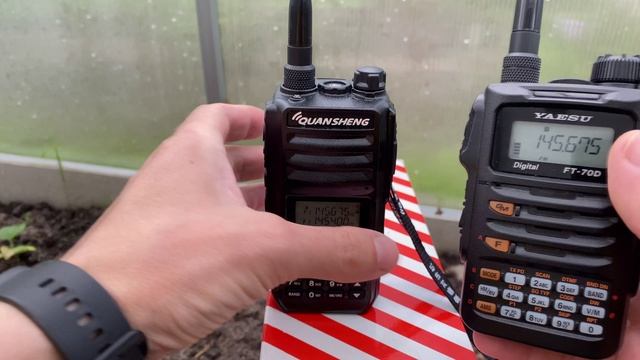 Quansheng TG-UV2 Plus тест блокировки приемника