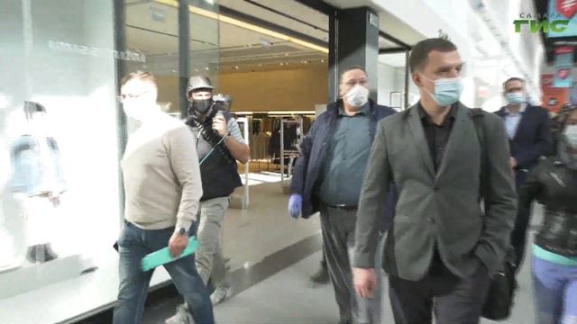 В Самаре проверили на соблюдение санитарных норм один из крупных торговых центров смотреть онлайн