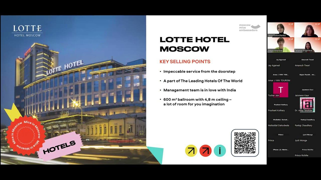 Moscow MICE Ambassadors Programme: Accomodation in Moscow смотреть онлайн