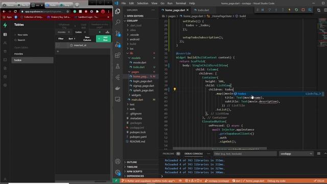 Flutter meets Supabase (Open-Source Firebase Alternative) - Realtime Todo App - Part 3 смотреть онлайн