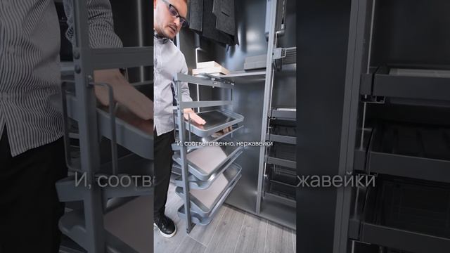 Обувница поворотная на 180гр #мебельназаказ #дизайнинтерьера #ремонт #шкаф #гардеробная смотреть онлайн