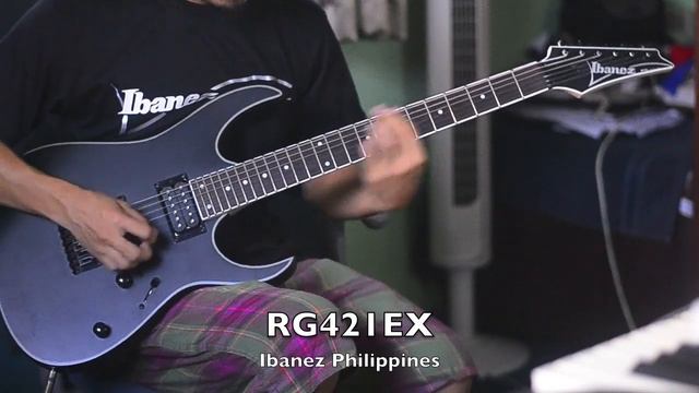 Ibanez RG421EX-BKF смотреть онлайн