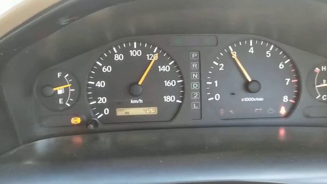 Camry sv40 1996 год, обороты и скорость 1 смотреть онлайн