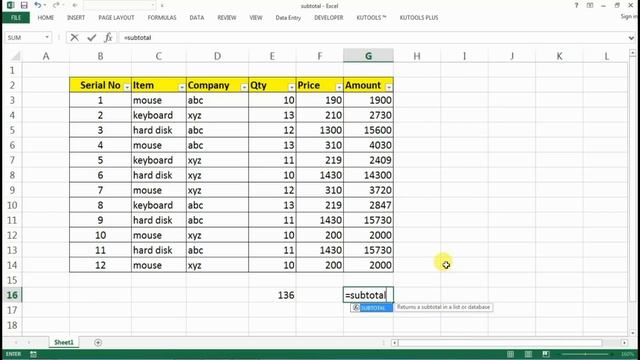 Why You Should Use Subtotal ? Most Ever Useful & Powerful ? Excel Formula ☑️ смотреть онлайн