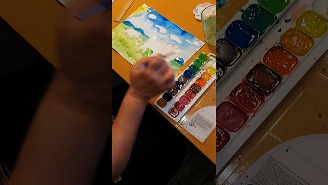 Художественный мастер-класс "Мама и малыш. Слоны" смотреть онлайн