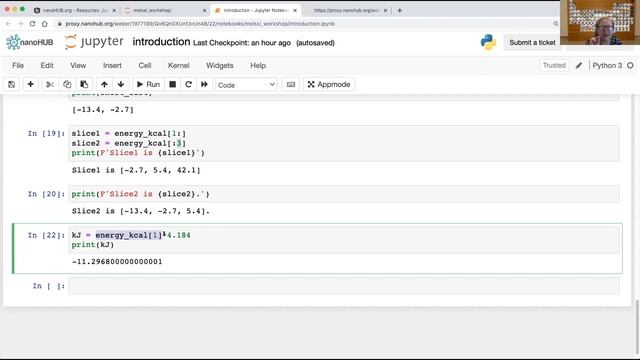 MolSSI Python 1: Introduction, Data Types, Lists, File Parsing смотреть онлайн