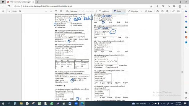Python ( İpg testi 38-85 ) смотреть онлайн
