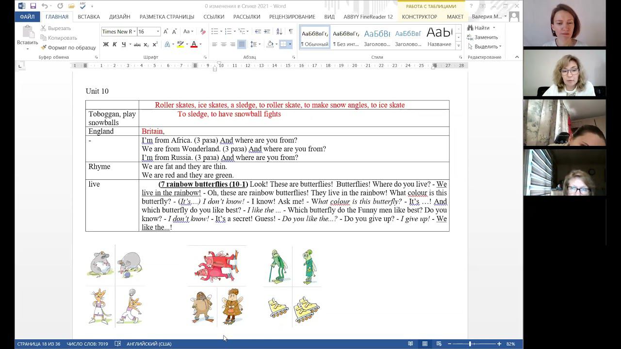 Юнит 10 изменения