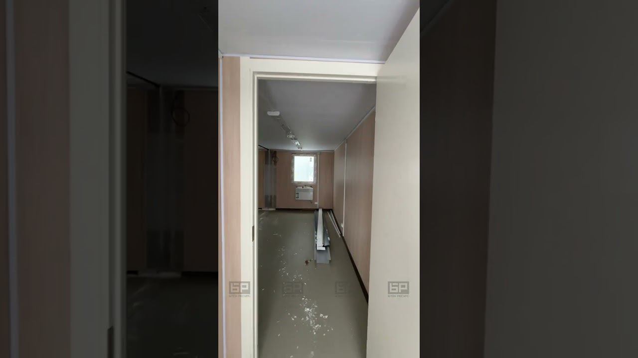 Модульное здание МЗ-2 белого цвета в МДФ смотреть онлайн