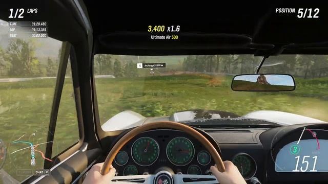 Forza Horizon 4 - 'THE TEST' - Vehicle 136 - 'STOCK' 1967 CHEVROLET CORVETTE STINGRAY 427 смотреть онлайн