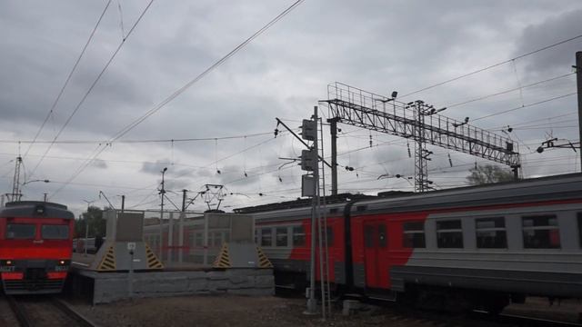 ЭД4М-0161/ЭД2Т-0023 рейсом Александров-1 - Ярославский вокзал отправляется со станции Александров-1 смотреть онлайн
