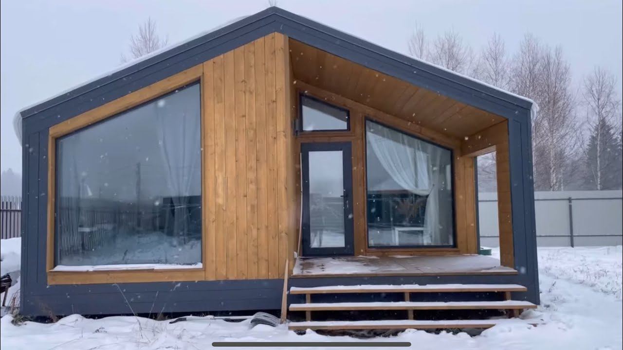 Мини Барнхаус/строительство Москва #барнхаус #Строительствобарнхауса смотреть онлайн