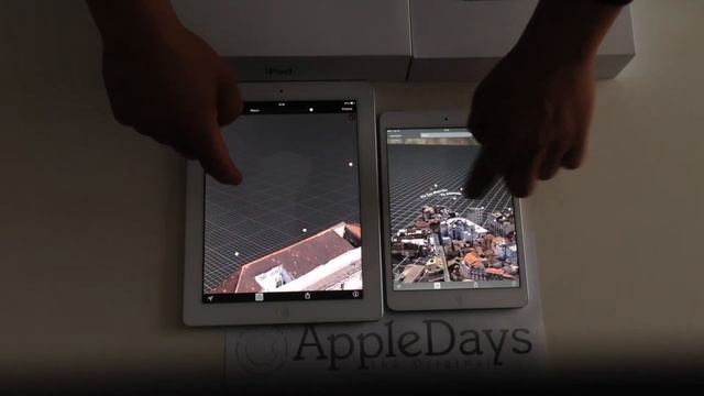 Videoconfronto tra iPad 2 ed iPad Mini Retina смотреть онлайн