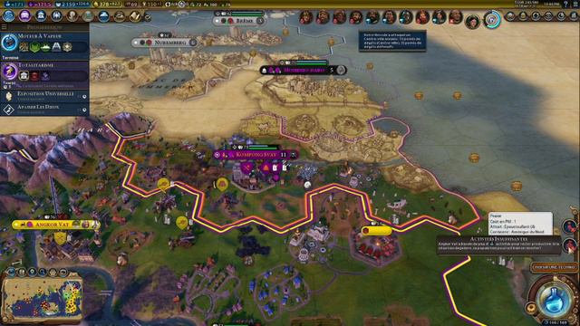 Civilization 6 - Vietnam - Episode 12 - Le gouvernement au service de la guerre ! смотреть онлайн