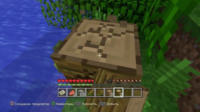 Minecraft Playstation4 Edition Gameplay(Геймплей)RU