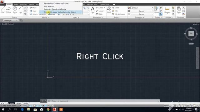AutoCAD: Blank Quick Access Toolbar [Solved] смотреть онлайн